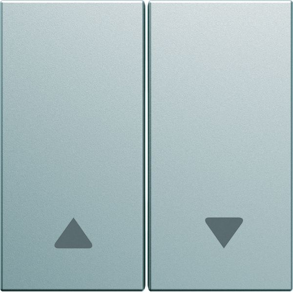 Enjoliveur Gallery volet roulant 2 modules , finition Titane WXD300T