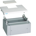 Kit tête et socle IP43 IK08 pour armoire quadro4 260x370mm RAL9010 Blanc pur FC446