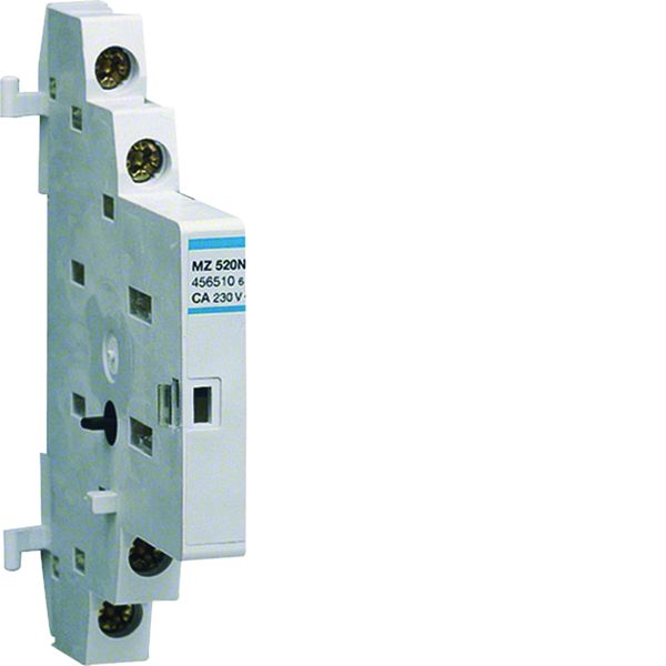 Contacteur auxiliaire pr disj moteur 10+1F 230V AC MZ520N