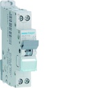 Disjoncteur 10A 1P+N 4,5-6kA Courbe C 1module MJT710