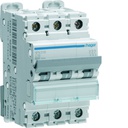 Disjoncteur 6A 3P 10-15kA Courbe C 3modules NKN306