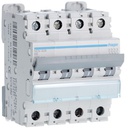 Disjoncteur 6A 4P 6-10kA Courbe B 4modules NEN406