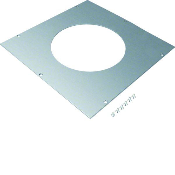 Cadre de montage diam. 215mm épais 4mm pour boîte de jonction acier 340 mm UDM3215R06