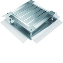 Boîte de jonction acier 340 mm avec jupes pour hauteur de chape 120-170 mm UDB3120170