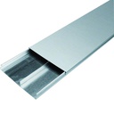 Goulotte acier 2 compartiments 28x240mm pour sol béton UK240282