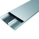 Goulotte acier 2 compartiments 38x340mm pour sol béton UK340382