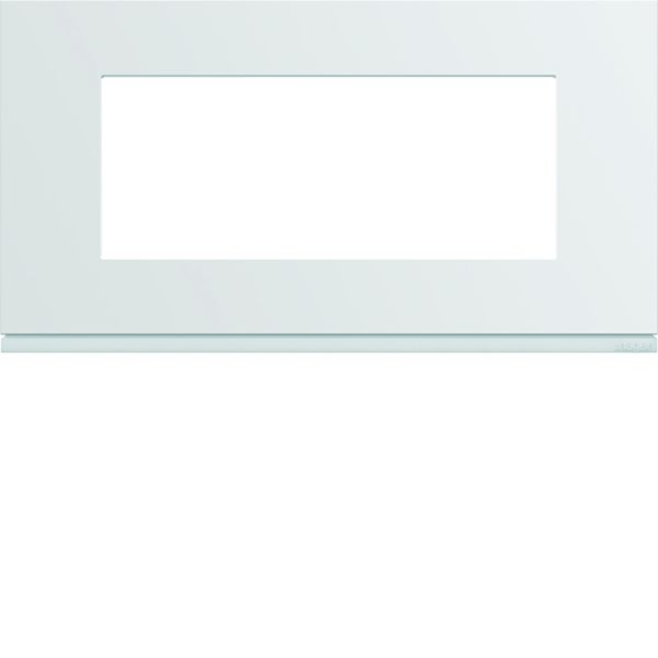 Plaque de finition Gallery 5 modules Pure entraxe 71 mm WXP0005