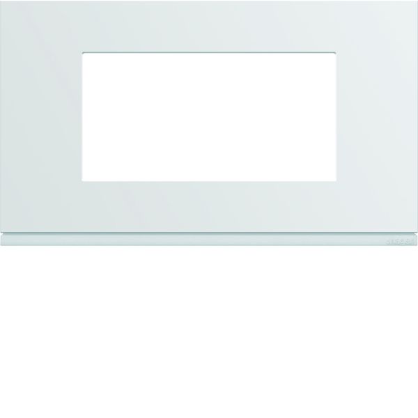 Plaque de finition Gallery 4 modules Pure entraxe 57 mm WXP0034