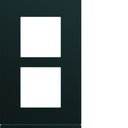 Plaque de finition Gallery 2 poste Nuit entraxe 57 mm WXP0222