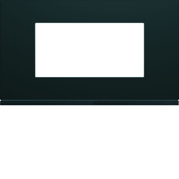 Plaque de finition Gallery 4 modules Nuit entraxe 57 mm WXP0234