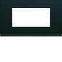 Plaque de finition Gallery 4 modules Nuit entraxe 57 mm WXP0234