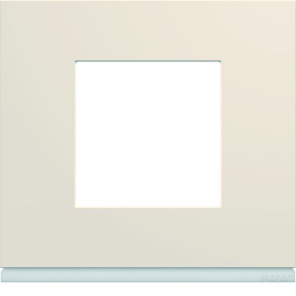 Plaque de finition Gallery 1 poste Dune WXP0302