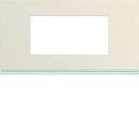 Plaque de finition Gallery 4 modules Dune entraxe 71 mm WXP0304