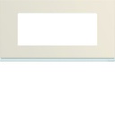 Plaque de finition Gallery 5 modules Dune entraxe 71 mm WXP0305