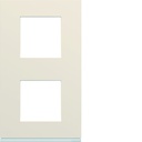 Plaque de finition Gallery 2 poste Dune entraxe 71 mm WXP0342