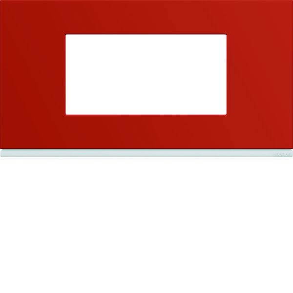 Plaque de finition Gallery 4 modules Eglantine entraxe 71 mm WXP0604