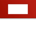 Plaque de finition Gallery 4 modules Eglantine entraxe 71 mm WXP0604