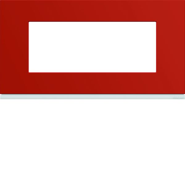 Plaque de finition Gallery 5 modules Eglantine entraxe 71 mm WXP0605