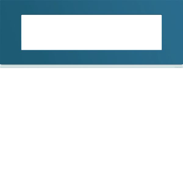 Plaque de finition Gallery 8 modules River entraxe 71 mm WXP0708