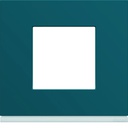 Plaque de finition Gallery 1 poste Peacock WXP0802