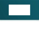 Plaque de finition Gallery 4 modules Peacock entraxe 71 mm WXP0804