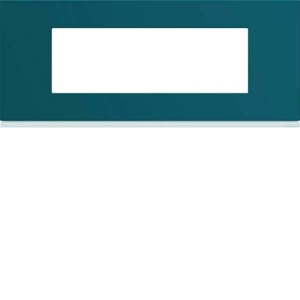 Plaque de finition Gallery 6 modules Peacock entraxe 57 mm WXP0806