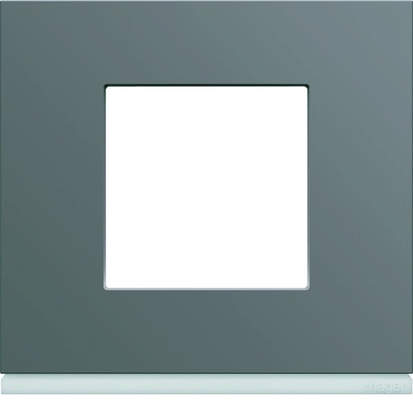 Plaque de finition Gallery 1 poste Taupe WXP0902