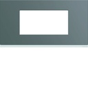 Plaque de finition Gallery 4 modules Taupe entraxe 71 mm WXP0904