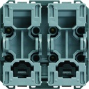 Bouton poussoir Gallery volet roulant 2 modules WXF301