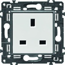 Prise de courant Gallery standard britannique Pure WXF191B