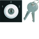 Interrupteur Gallery à clefs 3 positions extraction en position 0 Night WXF617N