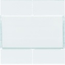 Enjoliveur 4 boutons poussoirs KNX gallery pure WXE304B