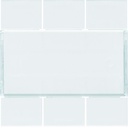 Enjoliveur 6 boutons poussoirs KNX gallery pure WXE306B