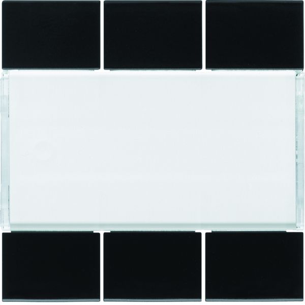 Enjoliveur 6 boutons poussoirs KNX gallery night WXE306N