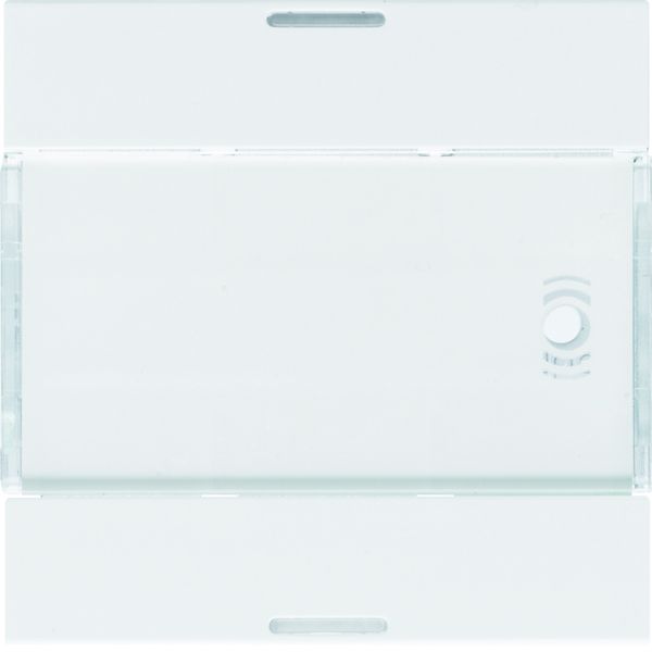 Enjoliveur 2 boutons poussoirs KNX gallery LED pure WXE312B