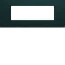 Plaque de finition Gallery 6 modules Anthracite entraxe 57 mm WXP1006