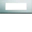 Plaque de finition Gallery 6 modules Natural alu entraxe 57 mm WXP4306