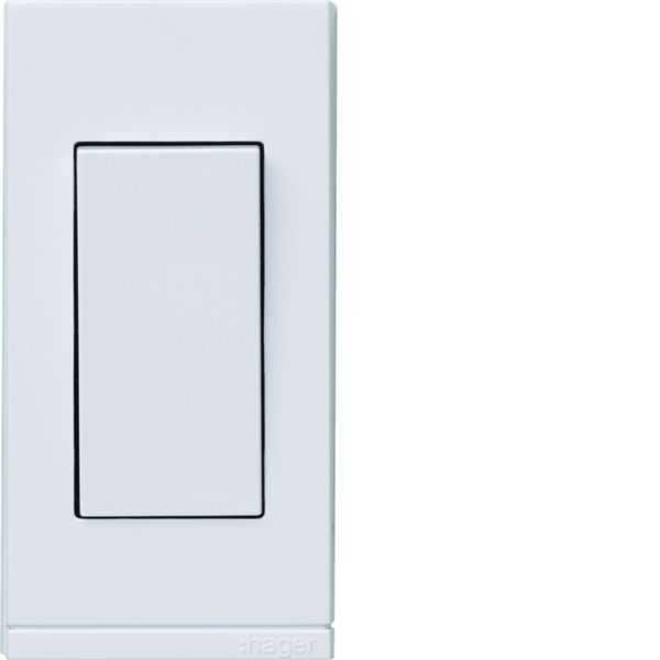 ateha interrupteur interBP étroit va-et-vient ou poussoir complet WJC012B