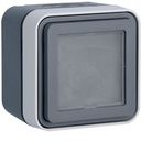 cubyko adaptateur pour systo KNX complet gris WNC455