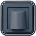 cubyko Sortie de câble encastrée gris WNE155