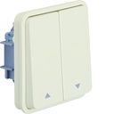 cubyko Poussoir volet-roulant associable blanc IP55 WNA301B