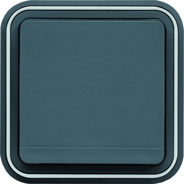 Prise de courant 2P+T Cubyko étanche IP55 grise pose en encastré WNE100