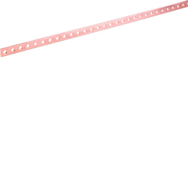 Barre cuivre perforé M6 400A 30x5x430mm UM30A1