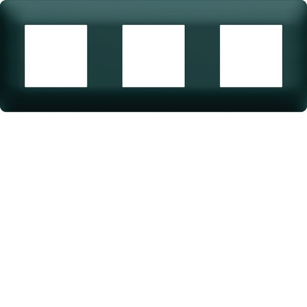 Plaque de finition Essensya 3 postes Anthracite WE523