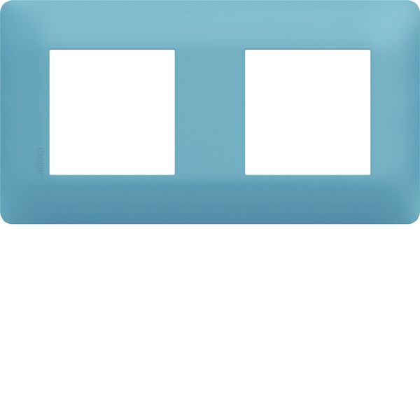 Plaque de finition Essensya 2 postes Rivera WE532