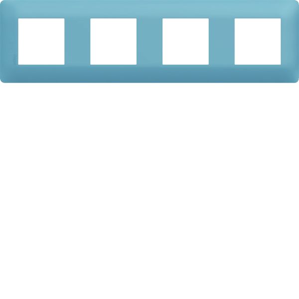 Plaque de finition Essensya 4 postes Rivera WE534