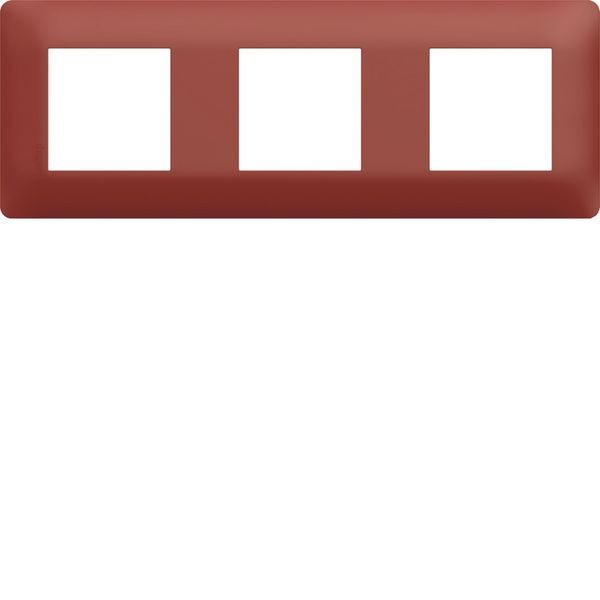 Plaque de finition Essensya 3 postes Sierra WE563