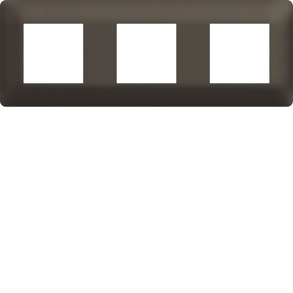 Plaque de finition Essensya 3 postes Terra WE573