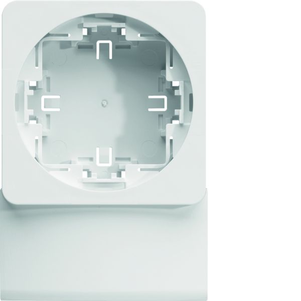 Support appareillage Ateha pour moulure Ateha ATA16x30 Blanc ATA163919016