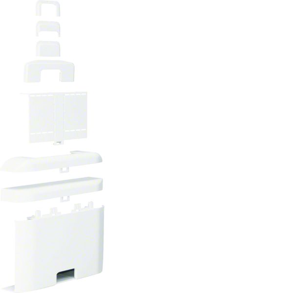 Té de dérivation pour moulure Ateha 20x75mm, Blanc ATA207589016